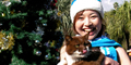 IOP 青サンタ クリスマス